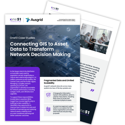 Connecting GIS to Asset Data to Transform Network Decision Making